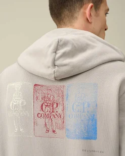 30/1 Fleece Artisanal Hoodie^C.P. Company Store