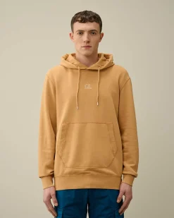 30/1 Fleece Artisanal Hoodie^C.P. Company Hot