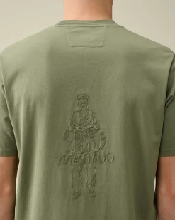 24/1 Jersey Artisanal Card T-Shirt^C.P. Company Shop