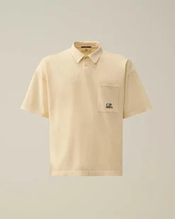 20/1 Jersey Boxy Polo Shirt^C.P. Company Flash Sale