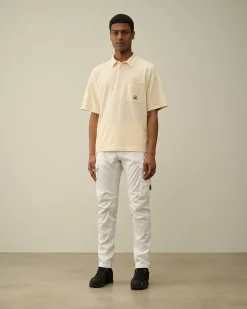 20/1 Jersey Boxy Polo Shirt^C.P. Company Flash Sale