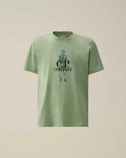 1020 Jersey British Sailor T-Shirt^C.P. Company Flash Sale