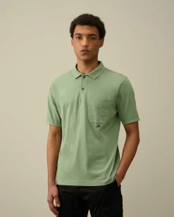 1020 Jersey Pocket Polo Shirt^C.P. Company Fashion