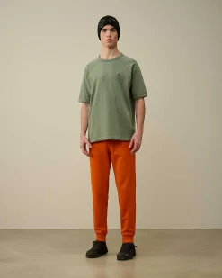 30/1 Sponge Fleece Short Sleeved Sweatshirt^C.P. Company Clearance