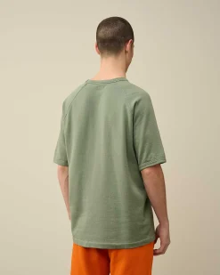 30/1 Sponge Fleece Short Sleeved Sweatshirt^C.P. Company Clearance