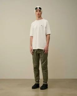 30/1 Sponge Fleece Short Sleeved Sweatshirt^C.P. Company Outlet