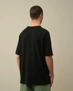 30/1 Sponge Fleece Short Sleeved Sweatshirt^C.P. Company Clearance