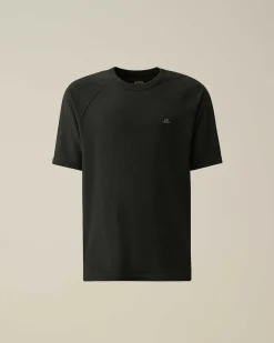 30/1 Sponge Fleece Short Sleeved Sweatshirt^C.P. Company Clearance