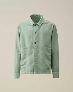 Broken Linen/Cotton Pocket Shirt^C.P. Company Best