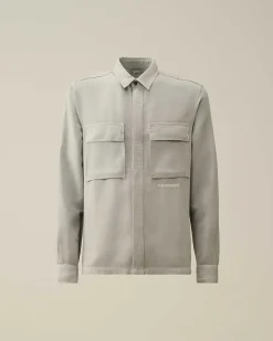 Broken Linen/Cotton Shirt^C.P. Company Outlet