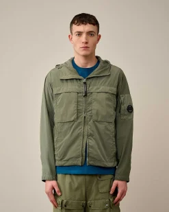 Chrome-R Hooded Jacket^C.P. Company New