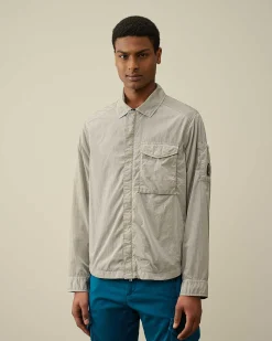 Chrome-R Pocket Overshirt^C.P. Company Clearance
