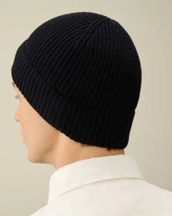 Cotton Logo Beanie^C.P. Company Sale
