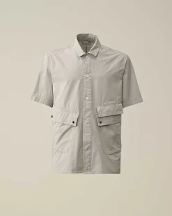 Cotton Popeline Pocket Shirt^C.P. Company Clearance