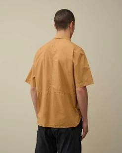 Cotton Popeline Pocket Shirt^C.P. Company Cheap