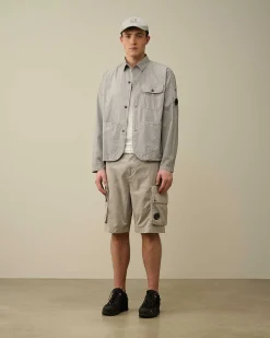 Cotton Popeline Workwear Shirt^C.P. Company Outlet