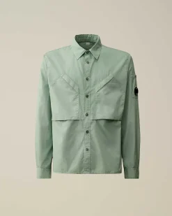 Cotton Rip-Stop Pocket Shirt^C.P. Company Fashion