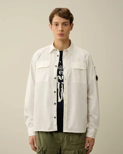 Gabardine Pockets Shirt^C.P. Company Cheap