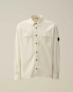 Gabardine Pockets Shirt^C.P. Company Cheap