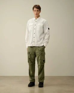 Gabardine Pockets Shirt^C.P. Company Cheap