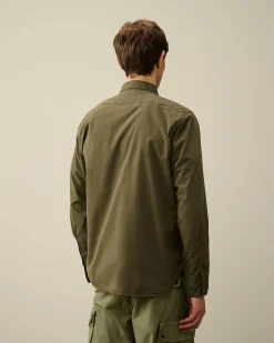 Gabardine Pockets Shirt^C.P. Company Discount