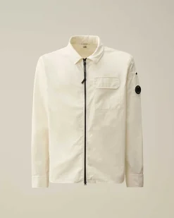 Gabardine Zipped Shirt^C.P. Company New
