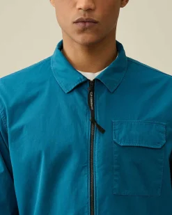 Gabardine Zipped Shirt^C.P. Company Hot