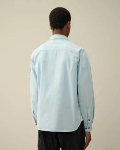 Gabardine Zipped Shirt^C.P. Company Flash Sale