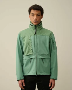 G.D. Shell Mixed Jacket^C.P. Company Clearance
