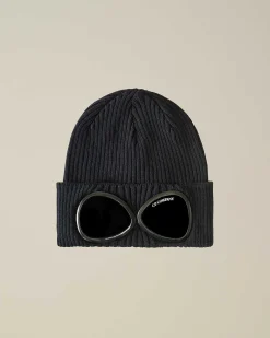 Kids' Cotton Goggle Beanie^C.P. Company Flash Sale