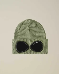 Kids' Cotton Goggle Beanie^C.P. Company Best Sale