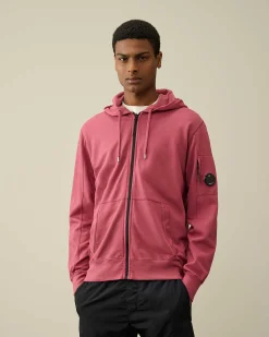 Light Fleece Zipped Hoodie^C.P. Company Outlet