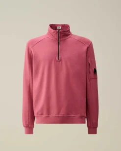 Light Fleece Zipped Sweatshirt^C.P. Company Hot