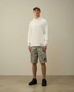 Light Terry Knitted Hoodie^C.P. Company Cheap