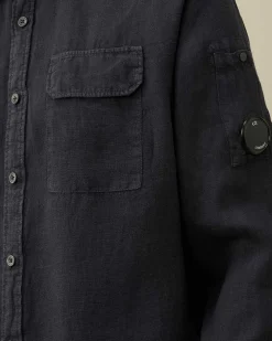 Linen Pocket Shirt^C.P. Company Cheap