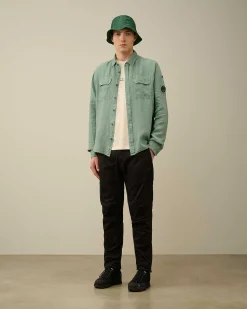 Linen Pocket Shirt^C.P. Company Store