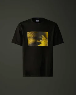 Metropolis Series Mercerized Jersey Graphic Metro T-Shirt^C.P. Company Sale