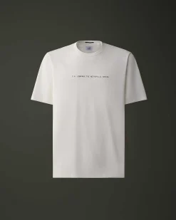 Metropolis Series Mercerized Jersey Graphic Badge T-Shirt^C.P. Company Best