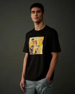 Metropolis Series Mercerized Jersey Graphic T-Shirt^C.P. Company Best