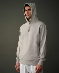 Metropolis Series Stretch Fleece Logo Hoodie^C.P. Company Best Sale