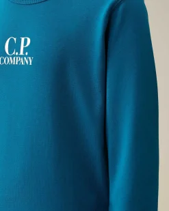 U16 Basic Fleece Logo Sweatshirt^C.P. Company Flash Sale