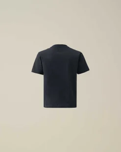 U16 Cotton Jersey 30/1 Logo T-Shirt^C.P. Company Online