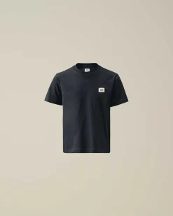 U16 Cotton Jersey 30/1 Logo T-Shirt^C.P. Company Online