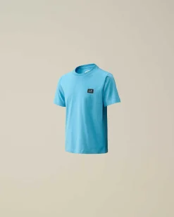 U16 Cotton Jersey 30/1 Logo T-Shirt^C.P. Company Store