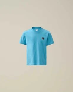 U16 Cotton Jersey 30/1 Logo T-Shirt^C.P. Company Store